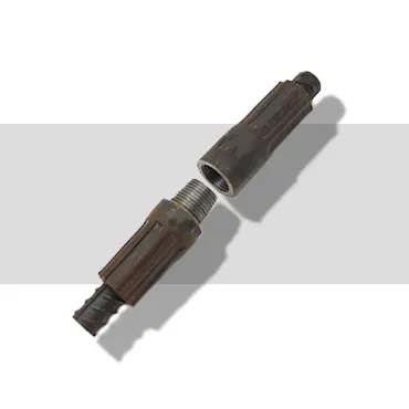 Male and Female Half Thread Half Extrusion Press Connection