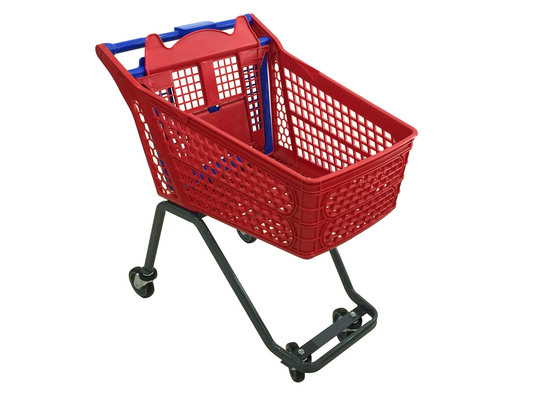 Plastic shopping cart ZC-M