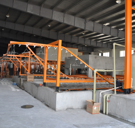 Acid washing and phosphating tank