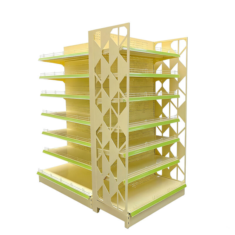 End-shelf Side Panel Hollow Double-sided Perforated Back Panel Shelving