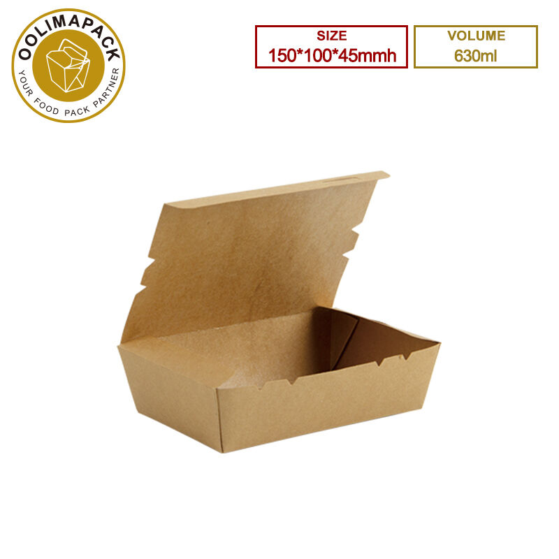 150*100*45mmh 630 ml kutija za uzimanje bez prozora
