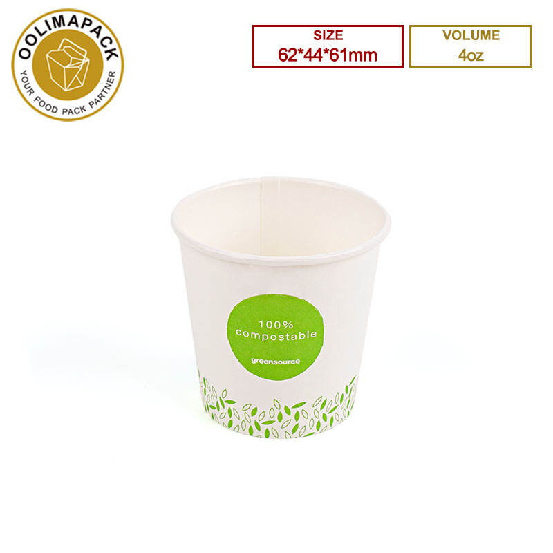 4 oz PLA papirne šalice