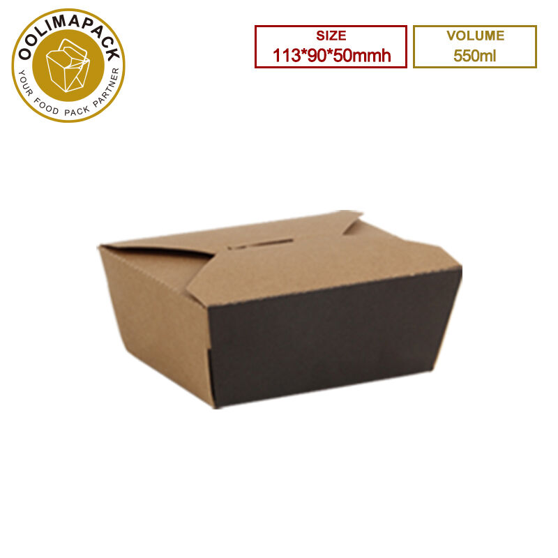 113*90*50 mmh Braon 550 ml kutija za uzimanje