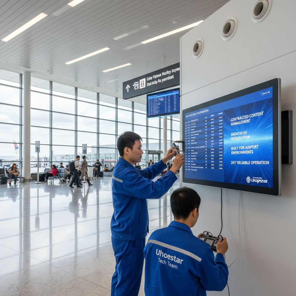 เปลี่ยนประสบการณ์ผู้โดยสารด้วยแท็บเล็ตแสดงโฆษณาแบบปรับแต่งได้ในสนามบิน