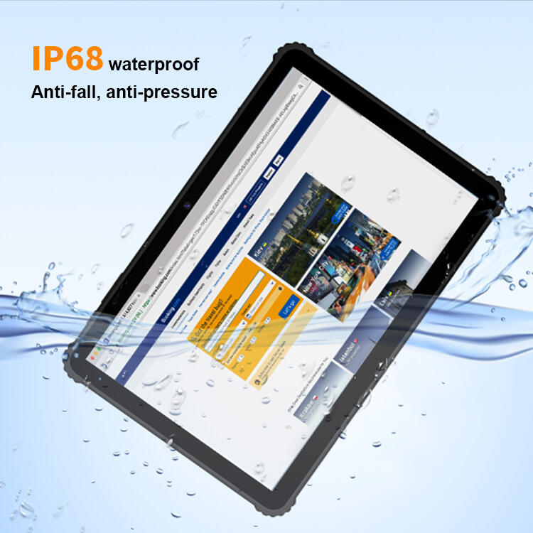 12Inch IP68 Waterproof Touch Screen Android System Industrial Tablet pc