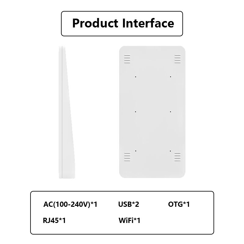 จอแสดงผลดิจิทัลสมาร์ท AI ขนาด 32 นิ้ว แบบอินเทอร์แอคทีฟ ติดผนัง สำหรับโฆษณา ป้ายดิจิทัลระบบแอนดรอยด์ หน้าจอสัมผัส ตู้บริการธุรกิจ ร้านค้าปลีก โรงแรม