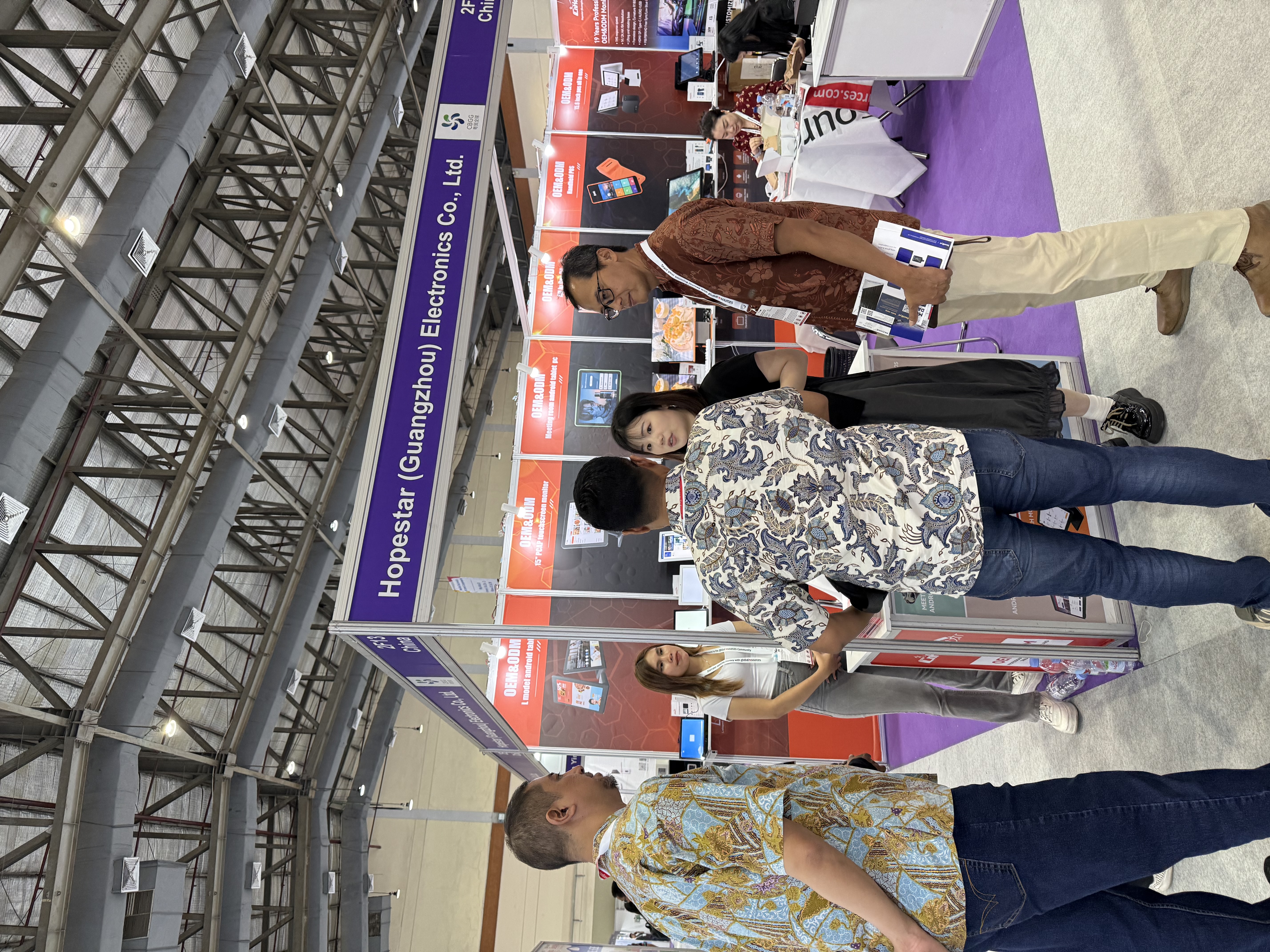 From Exhibition to Partnership: Hopestar Business Android Tablets Attract Global Buyers