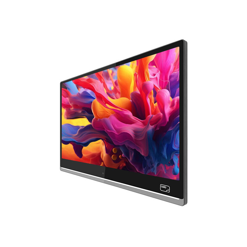 ติดผนัง แท็บเล็ตอัจฉริยะเพื่อการค้าขนาด 21.5 นิ้ว หน้าจอสัมผัสระบบแอนดรอยด์ NFC/RFID จอแสดงผลป้ายดิจิทัลสำหรับงานลงเวลาเข้างานในสำนักงานอัจฉริยะ โรงเรียน และเครื่องเล่นป้ายดิจิทัล