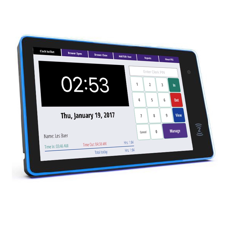 13.3Inch RK3568 conference room schedule display android tablet surrounding LED light