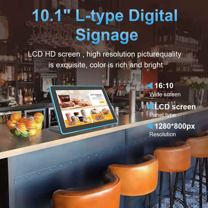 10.1Inch RK288 CPU Desktop L-type Restaurant iubens Android Traba Surrounding LUX Bar