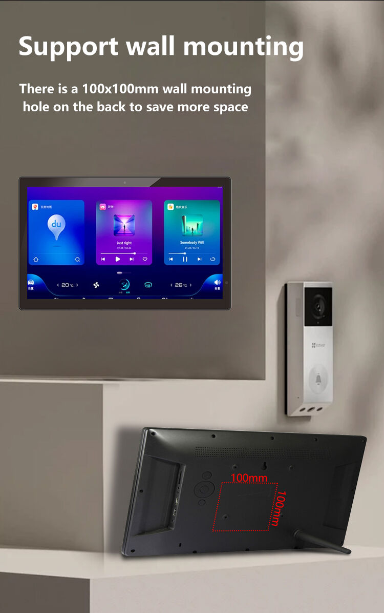 แท็บเล็ตพีซีระบบ Windows 10 ขนาด 15.6 นิ้ว ความละเอียด 1080p ติดผนัง ป้ายดิจิทัล หน้าจอสัมผัส Wi-Fi POE NFC จอแสดงโฆษณา