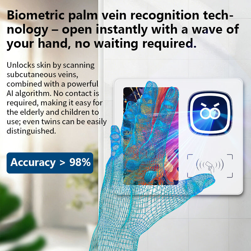 Биометриялық жұдырықтың веналарын оқитын құрылғы, 850 нм инфрақызыл сәуле, өзіндік қызмет көрсету терминалы үшін дереу тану, қауіпсіз және гигиеналық төлем шешімі