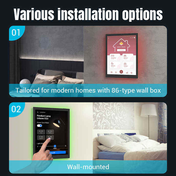 Smart home control screen 9.7Inch RK3399 POE power smart tablets