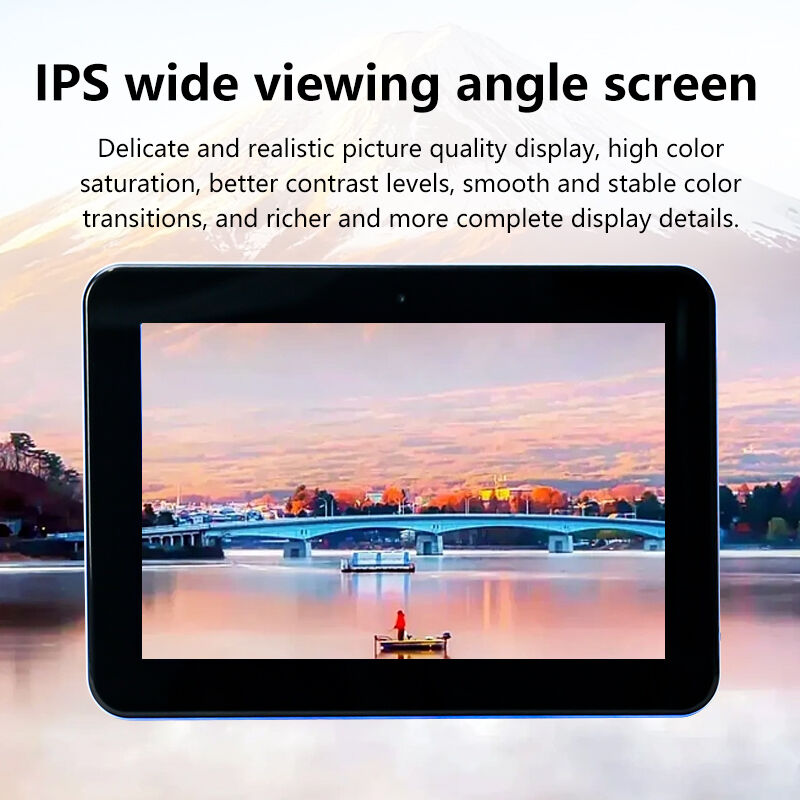 zidni mont 10,1inčni ekran na dodir Android tablet pc LED svjetlo POE napajanje rezervacija prostorije za sastanke Komercijalni prikaz