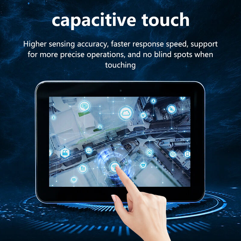 zidni mont 10,1inčni ekran na dodir Android tablet pc LED svjetlo POE napajanje rezervacija prostorije za sastanke Komercijalni prikaz