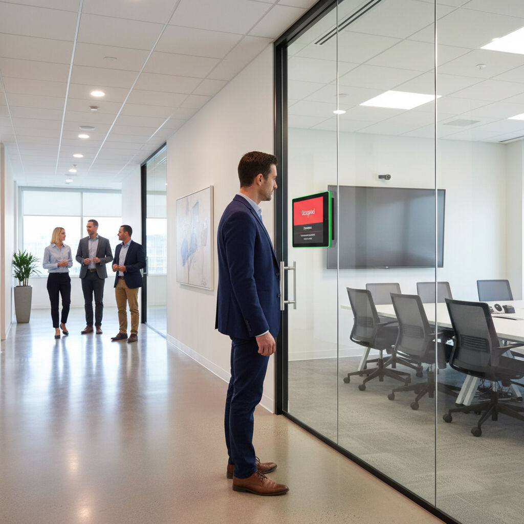 От хаос при планирането до структурирано обучение: Как един корпоративен център за обучение в САЩ оптимизира операциите по обучението с таблети за резервация на срещи