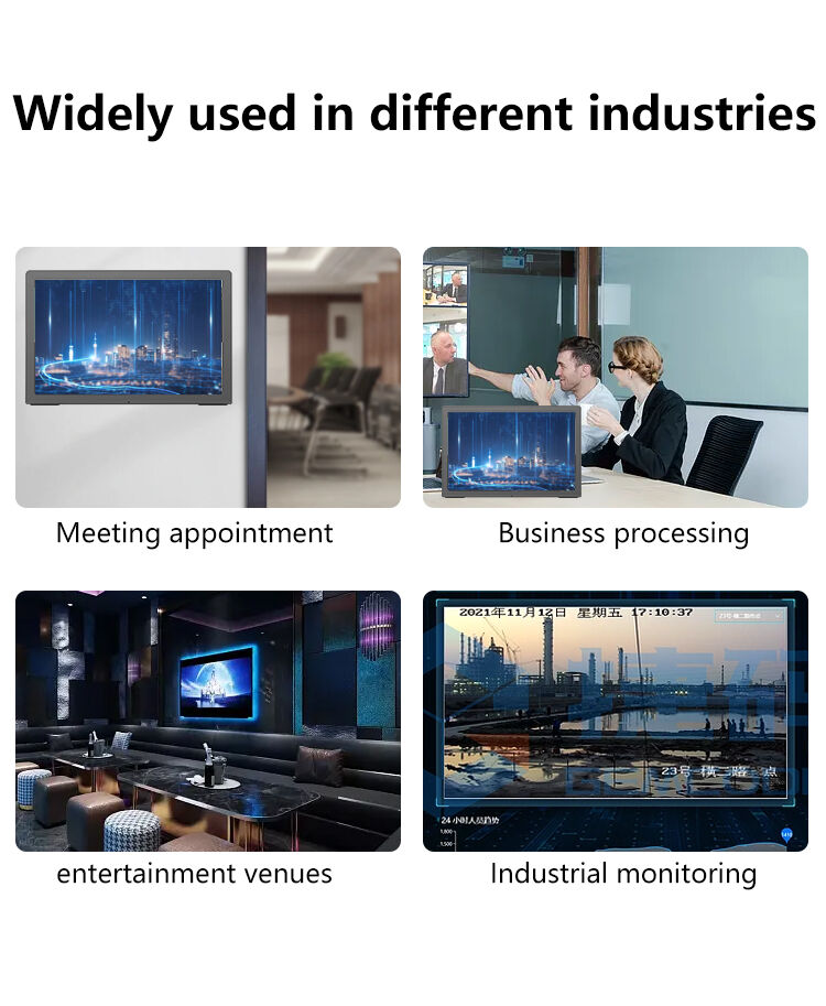 แท็บเล็ตพีซีระบบ Windows 10 ขนาด 15.6 นิ้ว ความละเอียด 1080p ติดผนัง ป้ายดิจิทัล หน้าจอสัมผัส Wi-Fi POE NFC จอแสดงโฆษณา