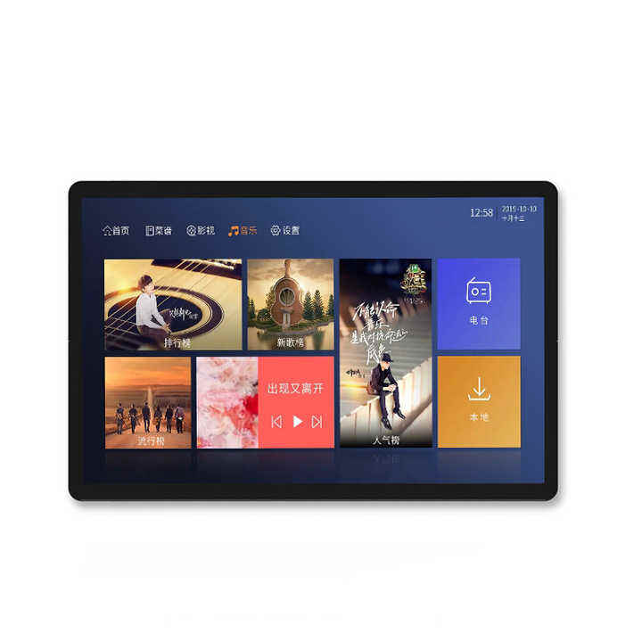 27Inch Full HD Screen 1920x1080 Capacitive Touch Advertising Tablet