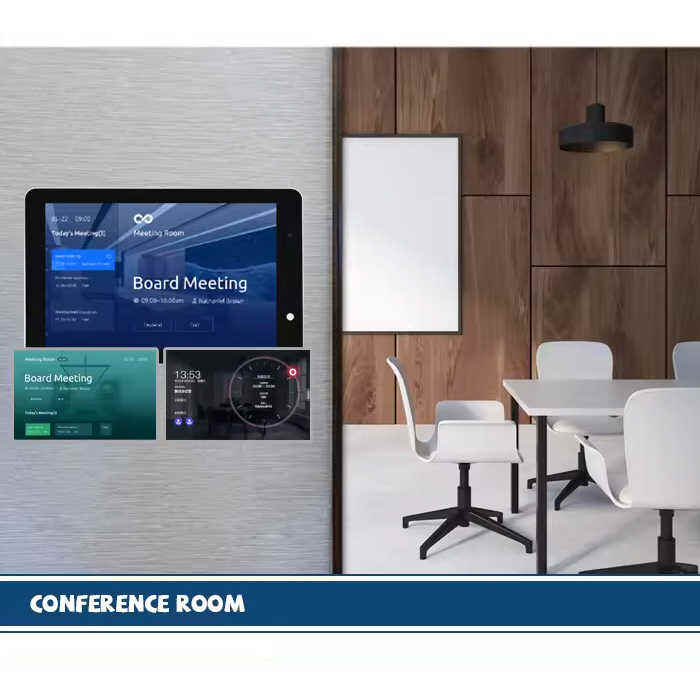 10.1Inch POE NFC Wall Mounted Conference Android Tablet For Meeting