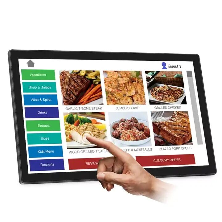 Wall Mounted RK3399 CPU Android Tablet 24Inch 1080p IPS Panel Poe Tablet PC For Advertising Display