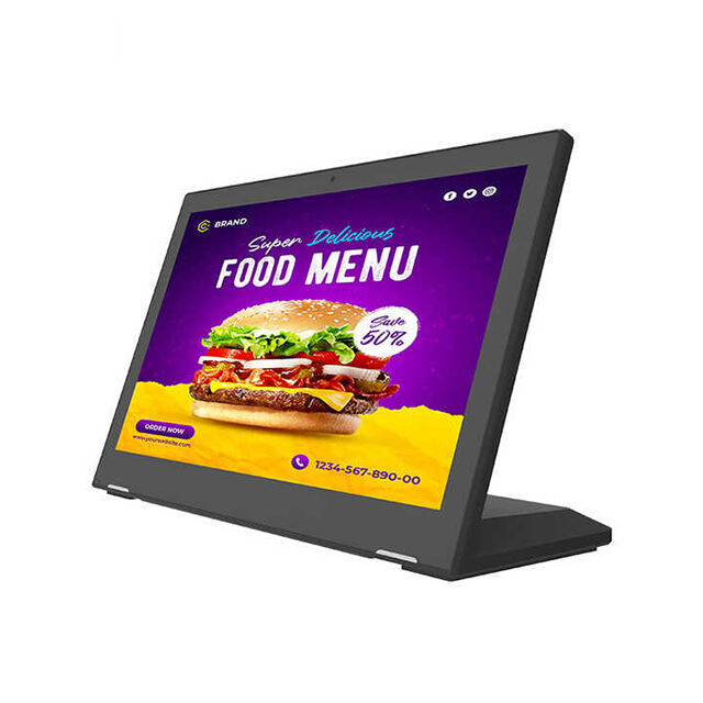 13.3-Inch Restaurant Ordering Tablet with RK3566 Processor, POE, NFC, RGB LED Light Bar, 5MP Camera, Android 11 – Ideal for Self-Service and Efficient Ordering