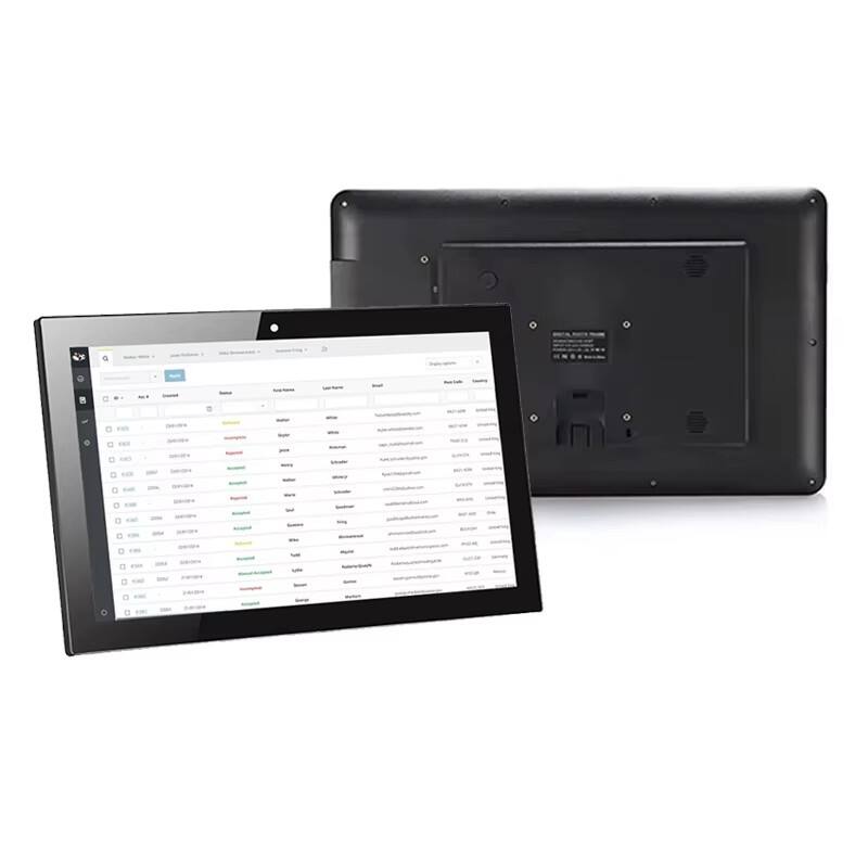 23,8 tommer veggmontert POE NFC berøringsskjerm kommersiell digital plakat reklame spiller android alt-i-ett nettbrett pc