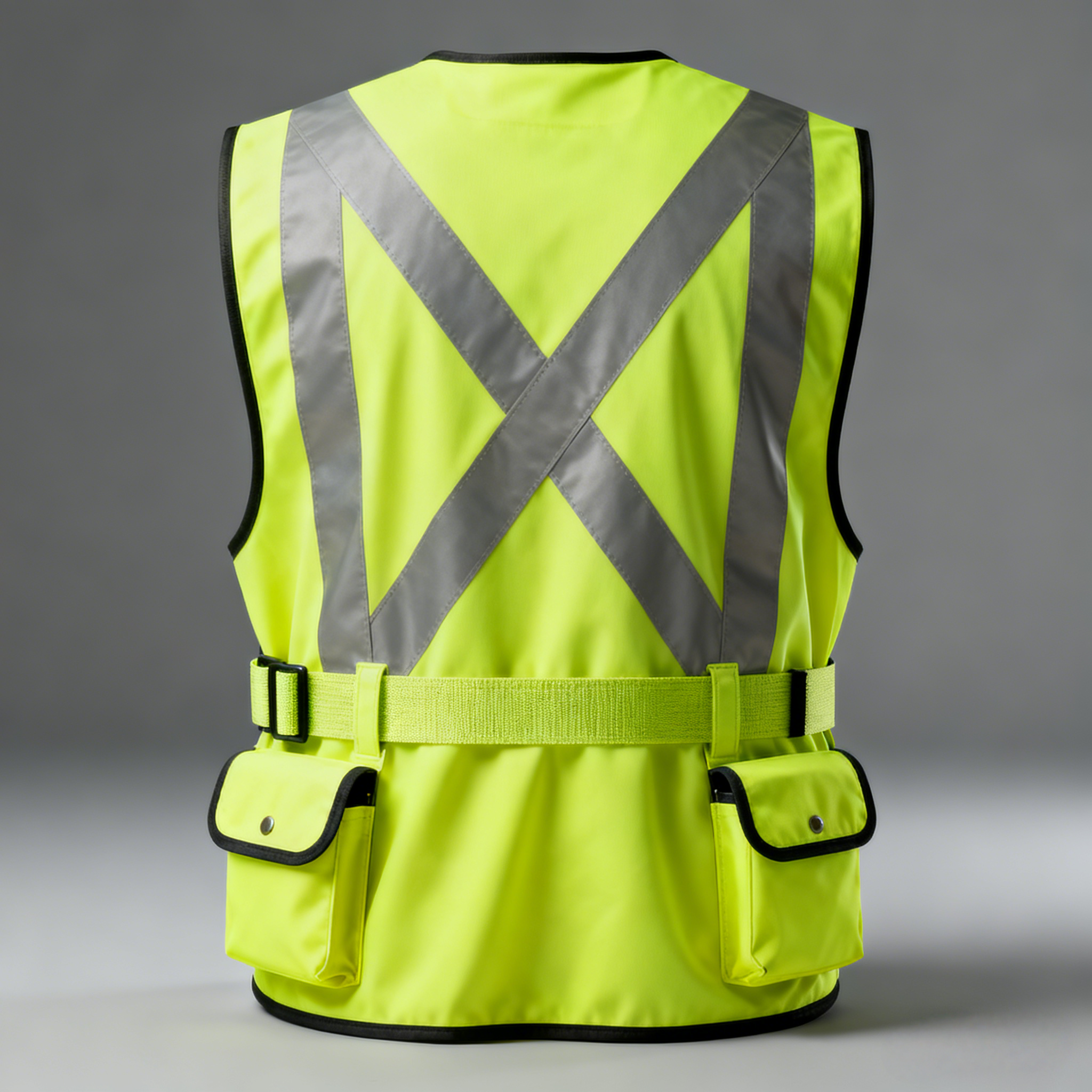 Vaihda kierrätetyt korkean näkyvyyden turvavestit, kun heijastavat kaistat alkavat himmetä.