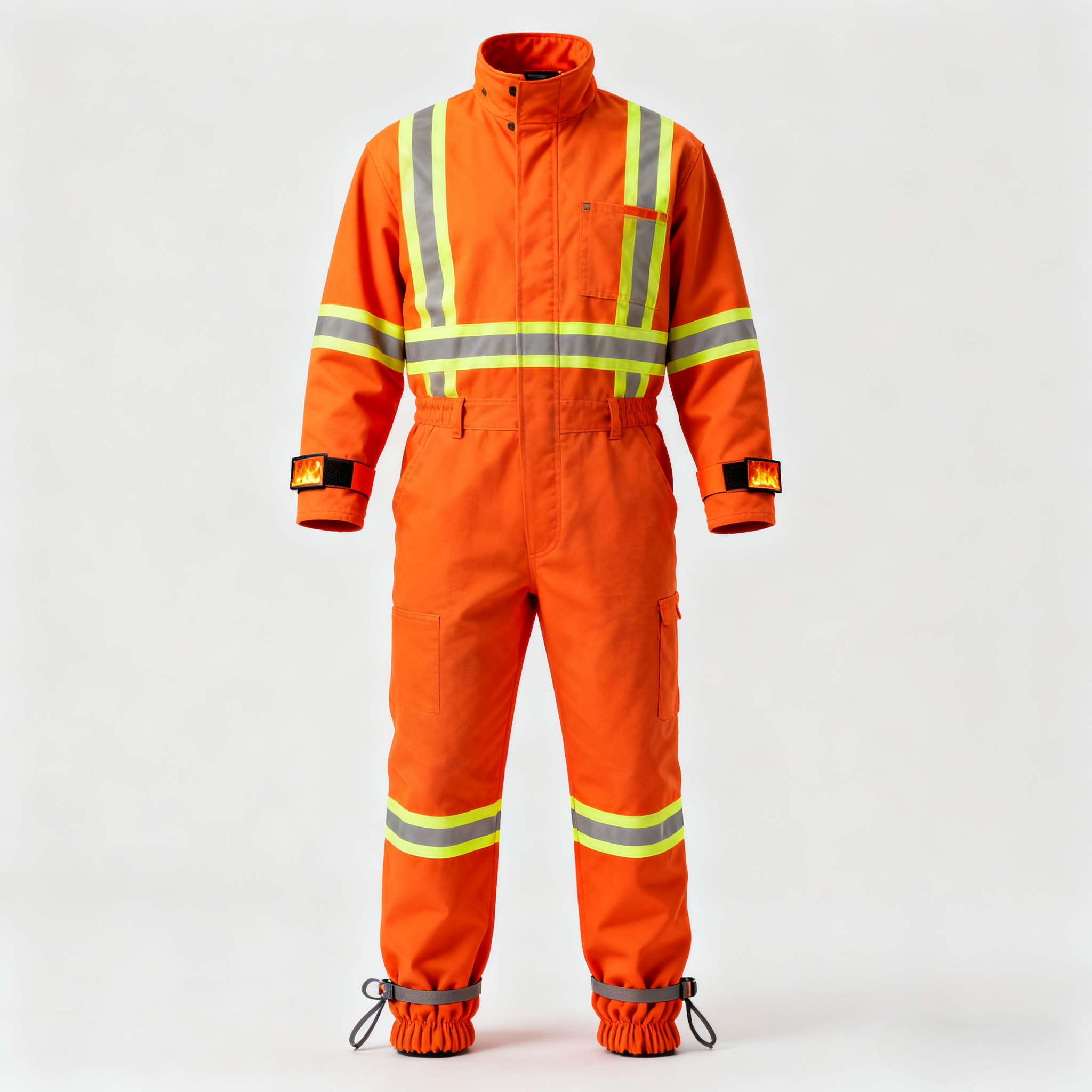 ביגוד ניגוד אש עם ראייה גבוהה לשיפור הבטיחות