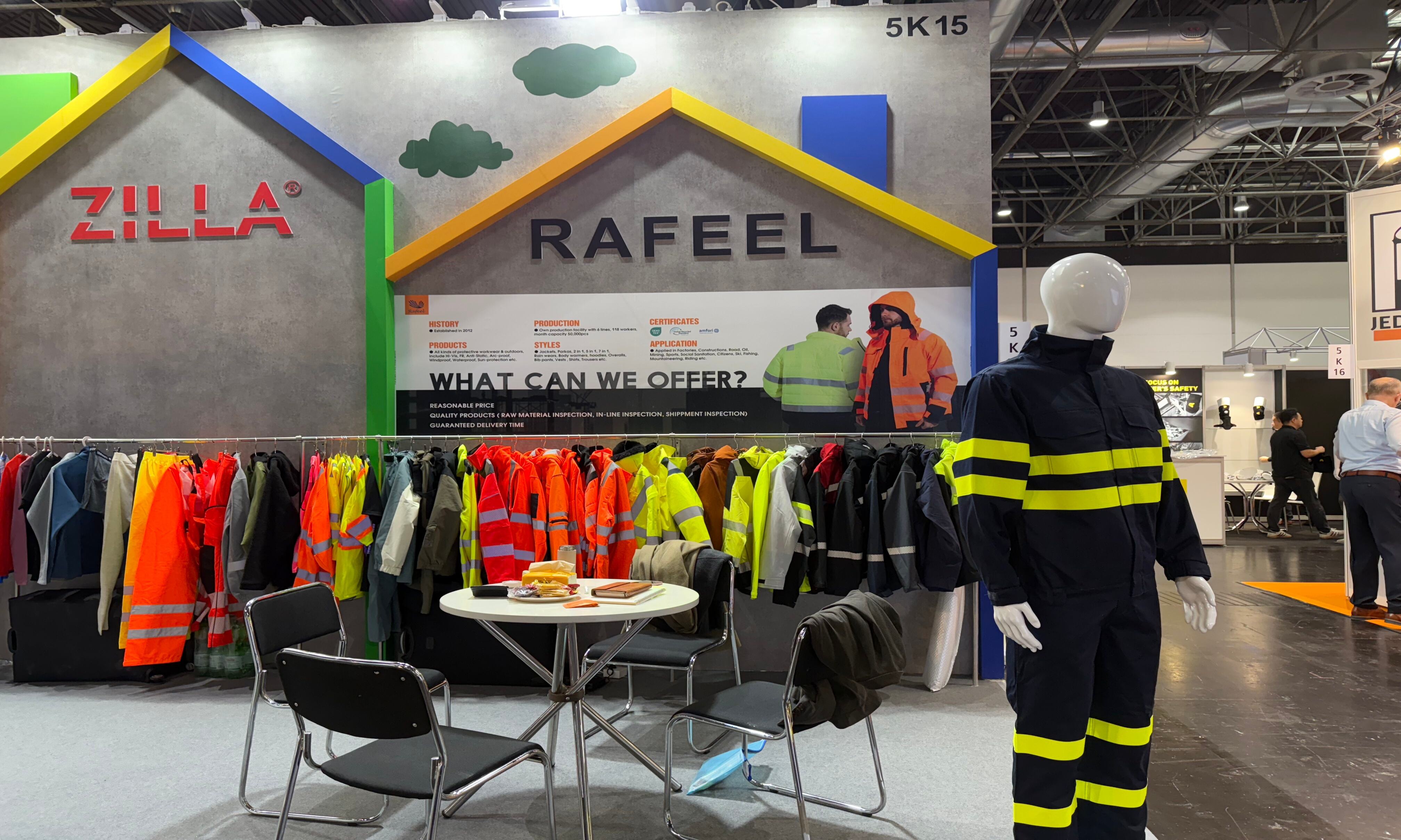 Rafeel Safety Showcases High-Performance Workwear at A+A International Trade Fair 2025