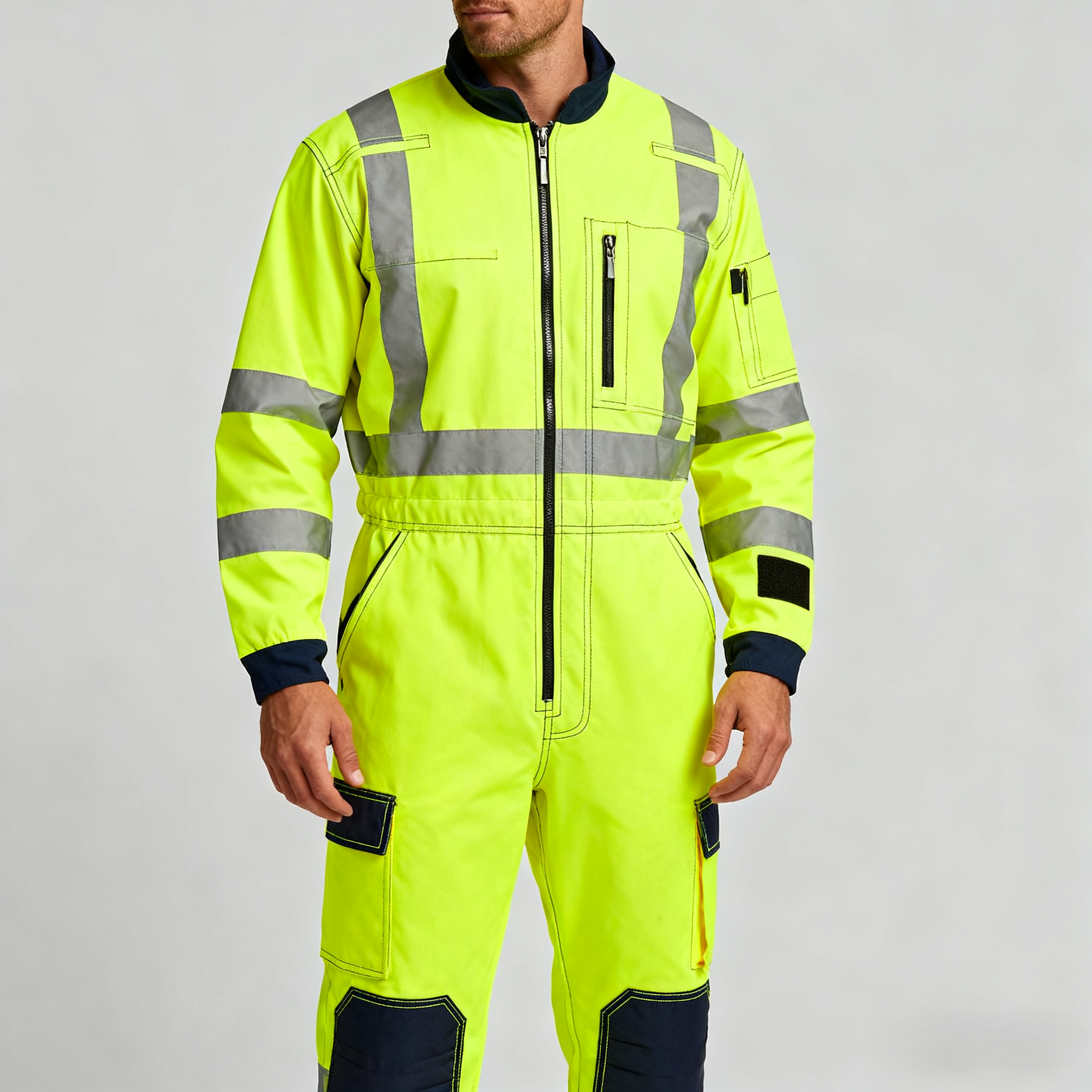 חולצות לحام עם ראייה גבוהה לבטיחות מיטבית של העובדים