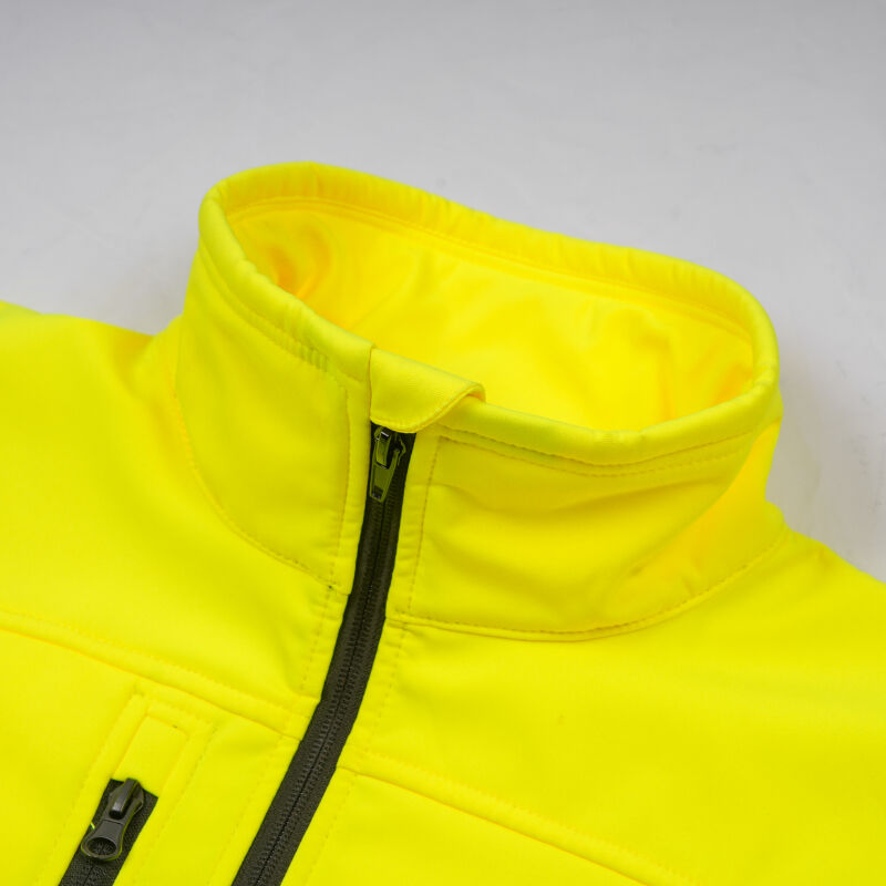 ציוד גשם עם ראות גבוהה עם רוכסנים impermeable להגנה מיטבית