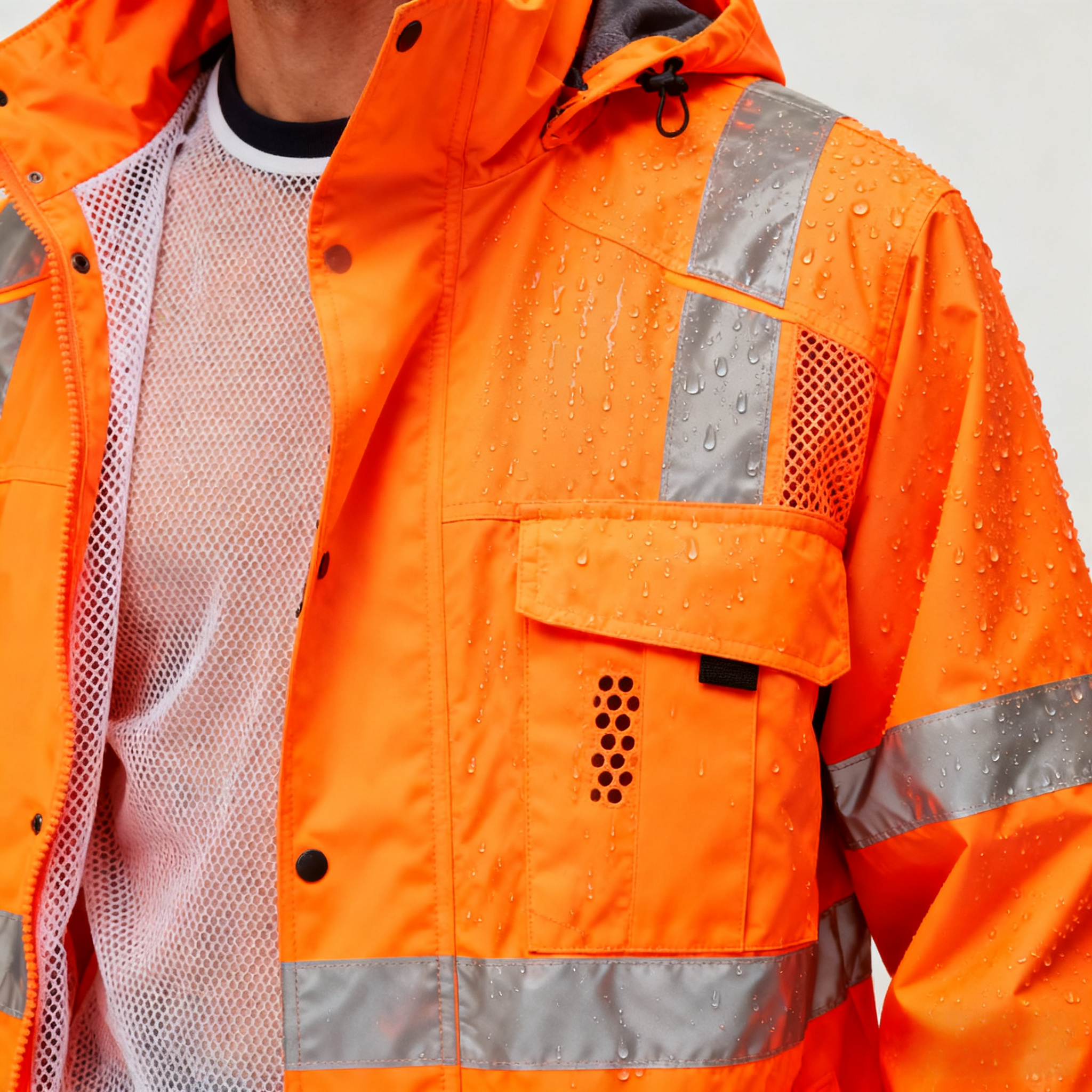 What Accessories Should Be Paired with a Waterproof Hi-Vis Jacket for Outdoor Use?