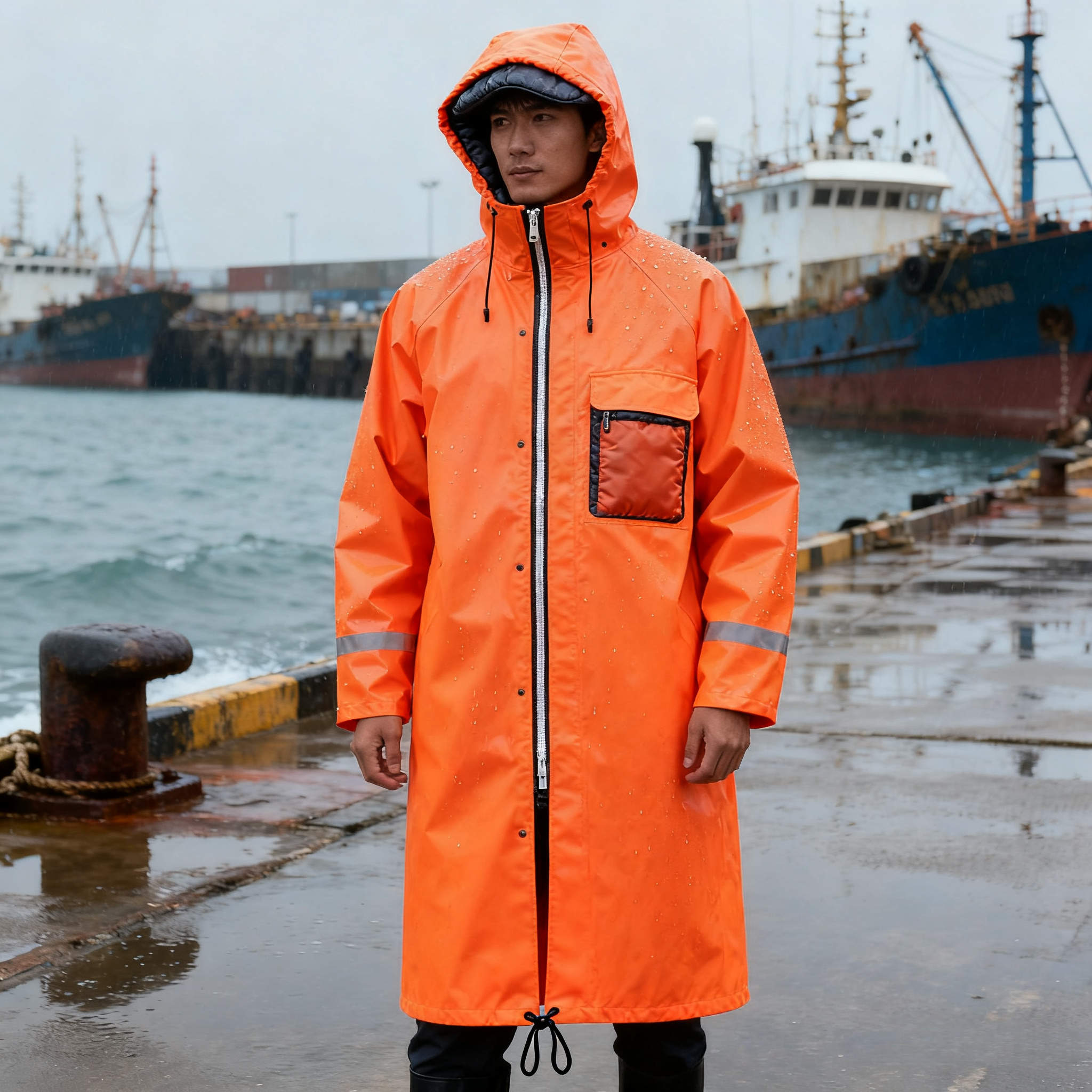 What Accessories Enhance the Protection of High Visibility Rain Gear?