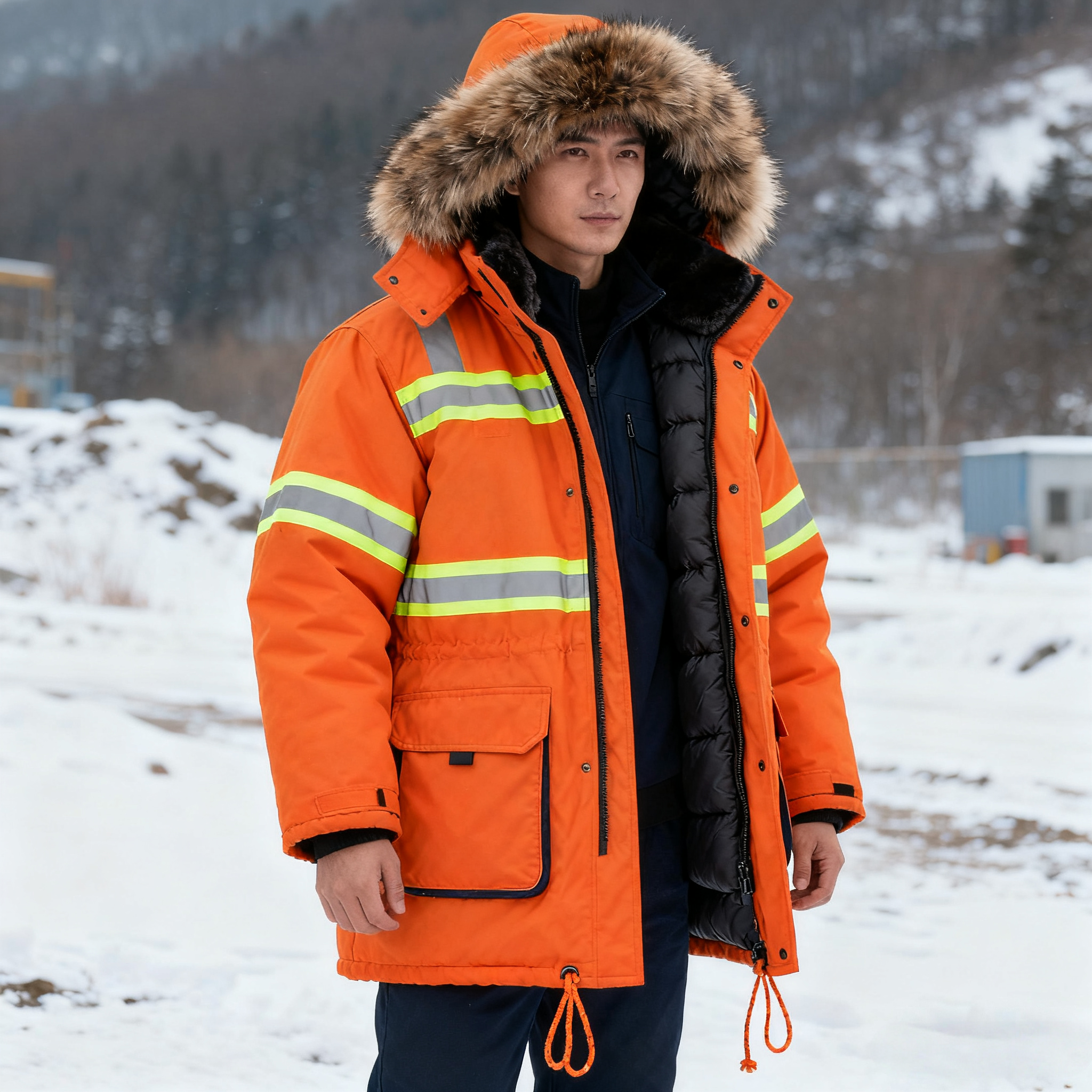 מעיל חימר כיתה 3 עם הרבה כיסים שימושיים – השותף האולטימטיבי שלך לבטיחות