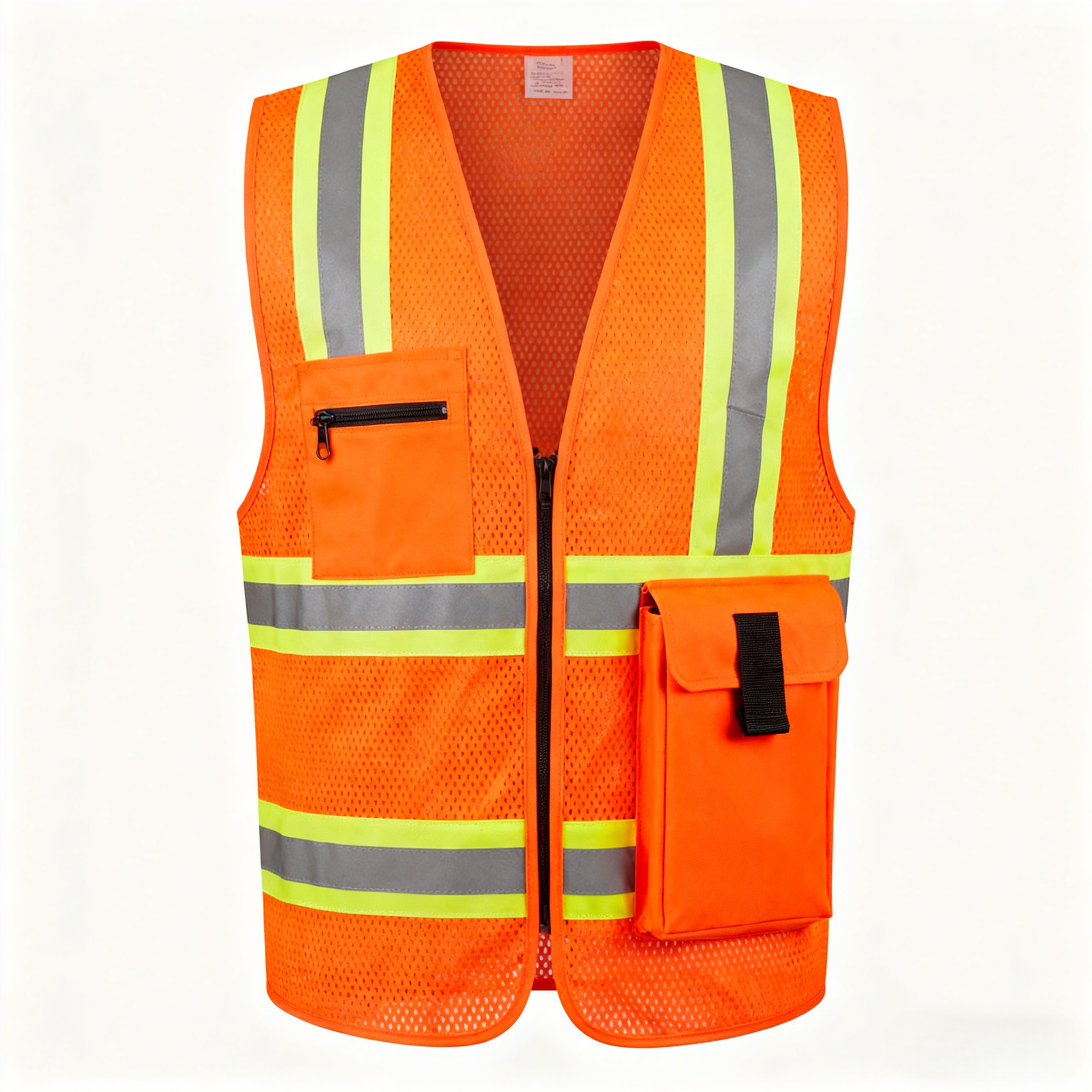 Gilet ANSI Classe 2 – Abbigliamento di sicurezza ad alta visibilità