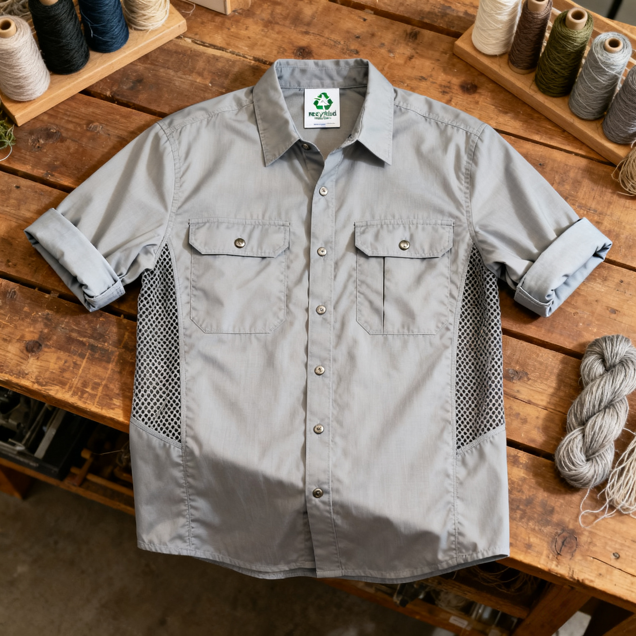 Why Should You Separate Recycled Polyester Work Clothes from Dark Fabrics When Washing?
