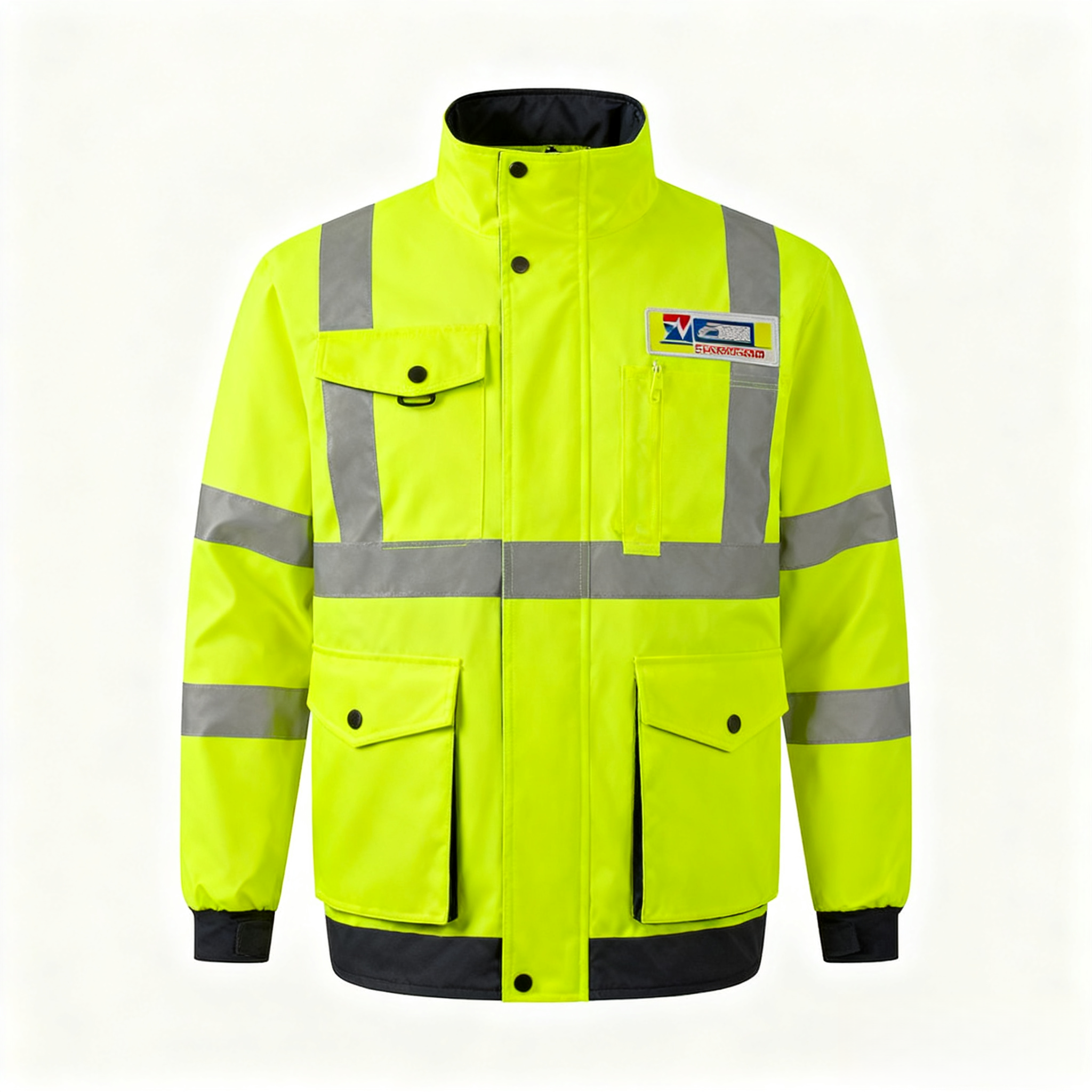 Layer Clothing Properly Under a Waterproof Hi-Vis Jacket to Avoid Restricting Movement.