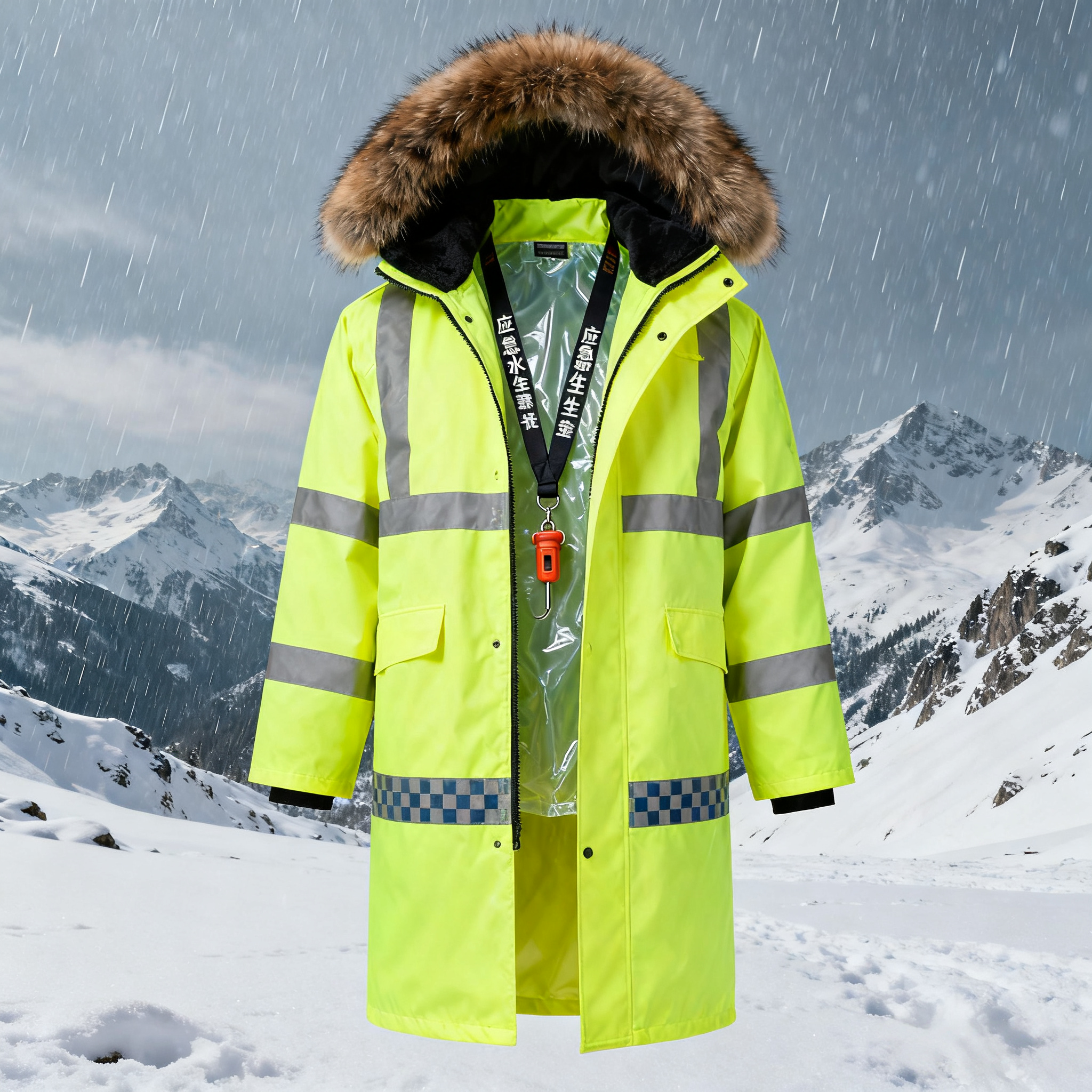 Wipe High Visibility Rain Gear with a Soft Cloth After Use to Maintain Its Shine.