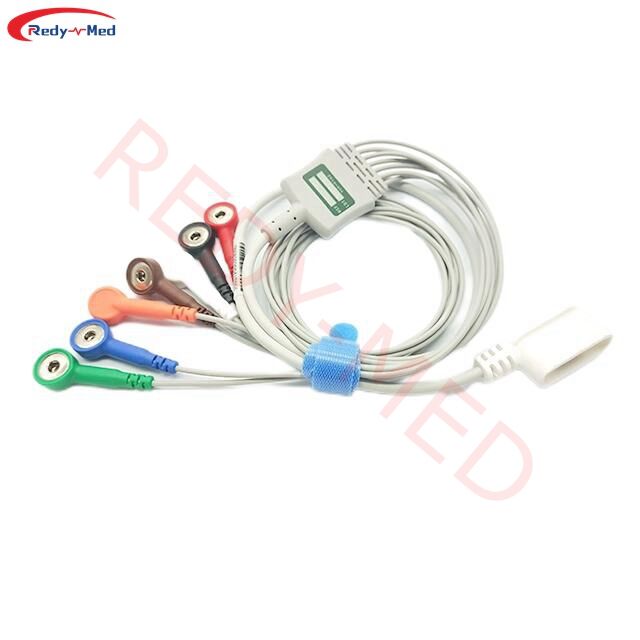 Compatible With GE Seer 1000 7 Lead Holter Cable