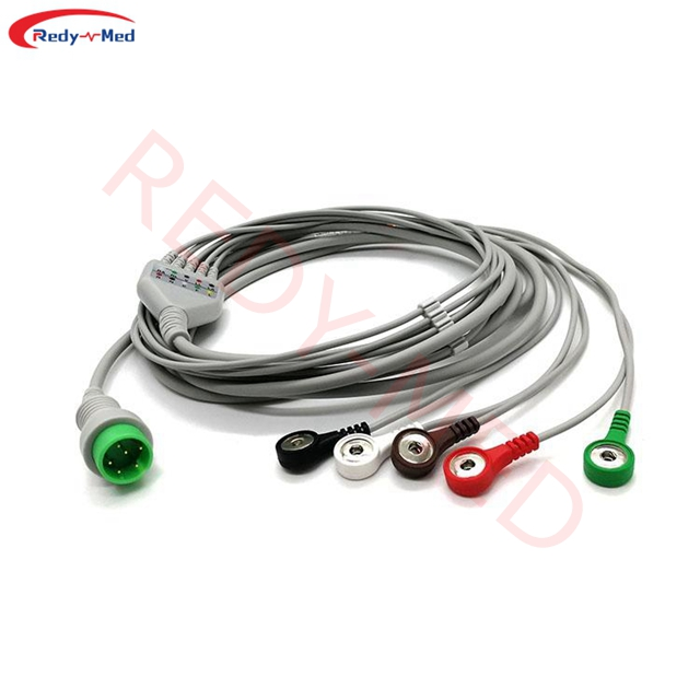 ECG-kablar möjliggör stabil överföring av hjärtans elektriska signaler