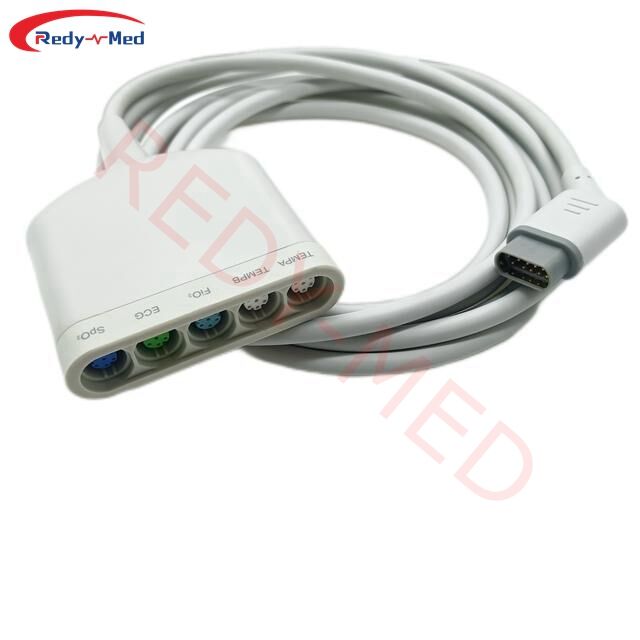 Kumukuha Sa Draeger Infinity Delta, Infinity Delta XL, Infinity Kappa, Infinity Vista, Siemens SC7000, SC8000, SC9000XL ECG Trunk Cable