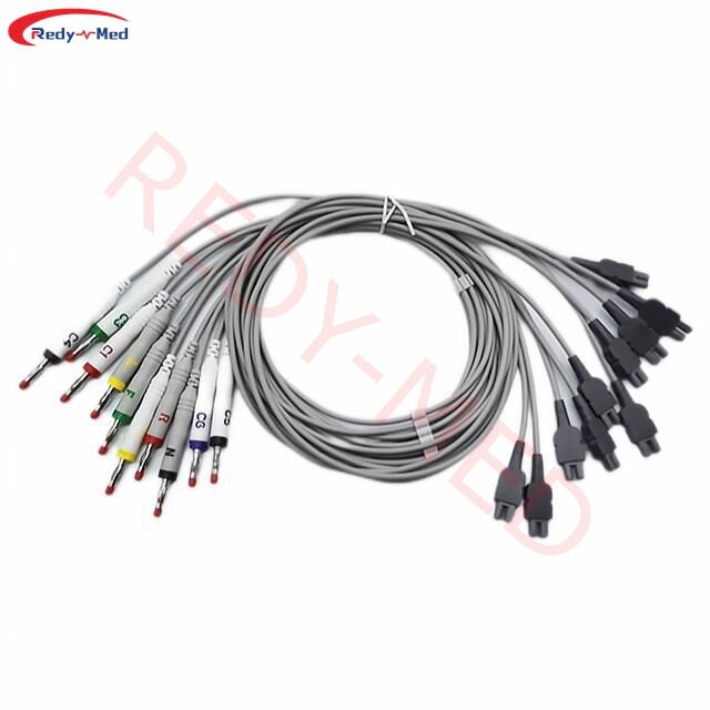 Compatible With GE CAM 14 MAC 5500 10 Lead EKG Leadwire