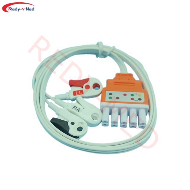 Compatible With Siemes Draeger Disosable ECG Lwadwire
