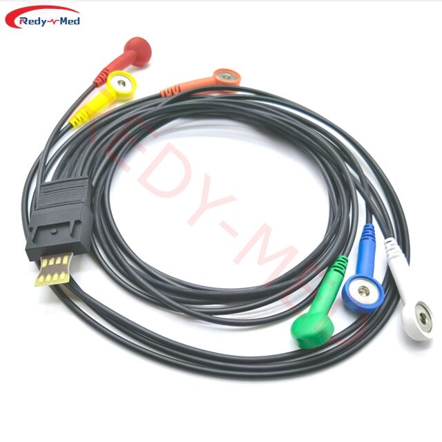 Compatible With Schiller MT-101/MT-200 6 Lead Holter Cable