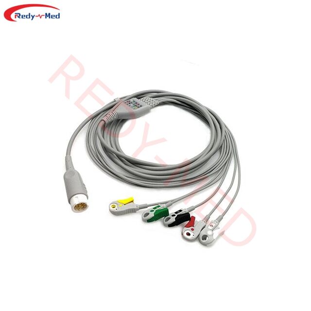 Tương thích với Philips MP 60, MP 70 12P 3 dây 5 dây cáp ECG một mảnh, M1972A, M1970A, M1977A, M1975A