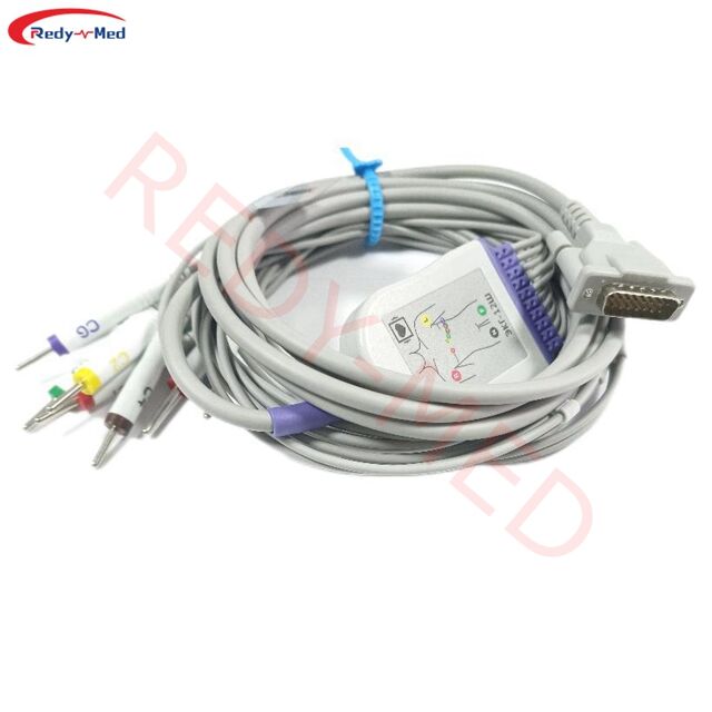 Compatibil cu Mortara ELI-200,Eli 150,Eli 250,Eli400 Cablu EKG cu 10 fire