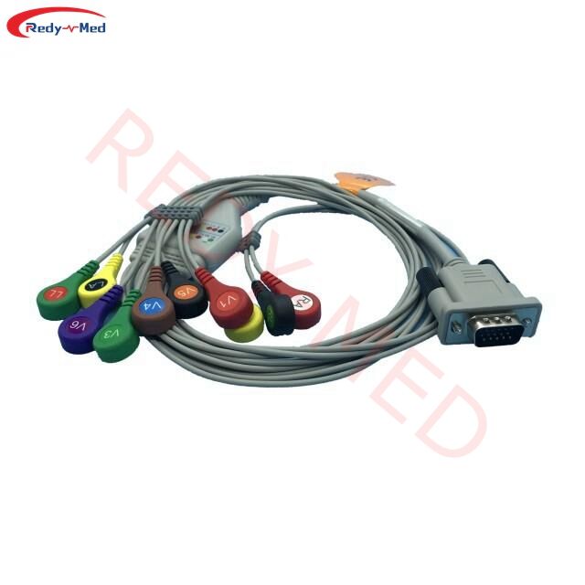 Compatible With Beijing Meigaoyi 3000 ECG Holter Cable MGY-02