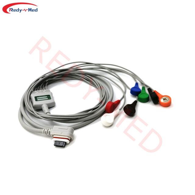 Compatible With GE Seer Light 7 Lead Holter Cable