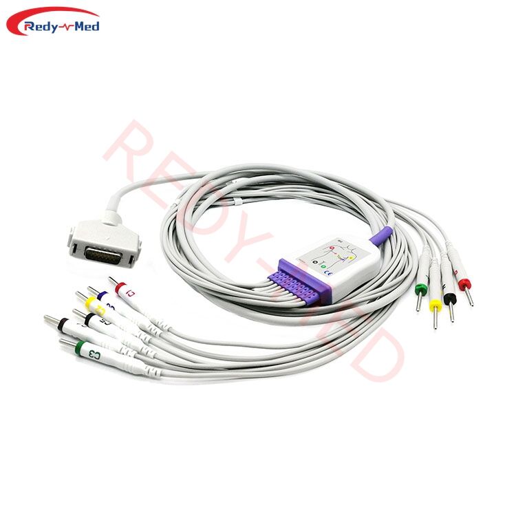 Compatible With Fukuda Denshi CardiMax FX-7202 FX-7402 FX 3010 10 Lead EKG Cable