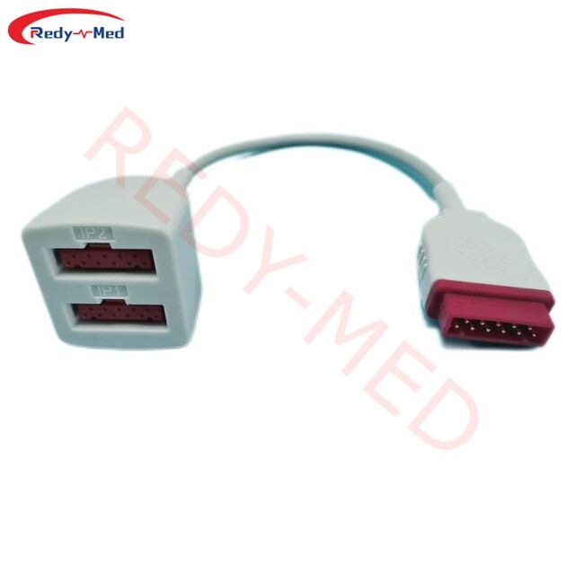 Kakayahang Magkatugma sa Datex Ohmeda E-PRESTN, Draeger Narkomed 6400, GE Dash 5000 IBP Adapter Cable